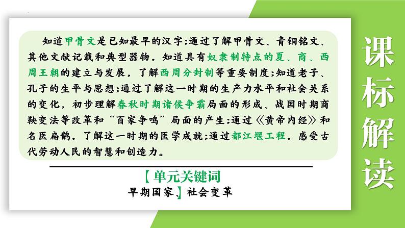 七年级上册第二单元  夏商周时期：早期国家与社会变革-2024年中考历史一轮复习课件（部编版）第4页