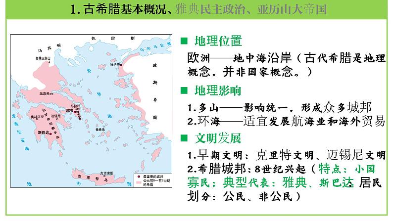 九年级上册第二单元  古代欧洲文明-2024年中考历史一轮复习课件（部编版）07