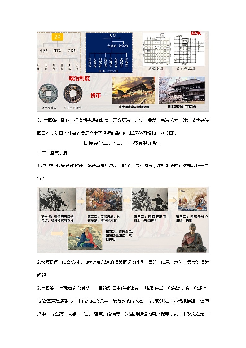 【核心素养目标】统编版七年级下册 历史第4课唐朝的中外文化交流课件+教案+课时训练03