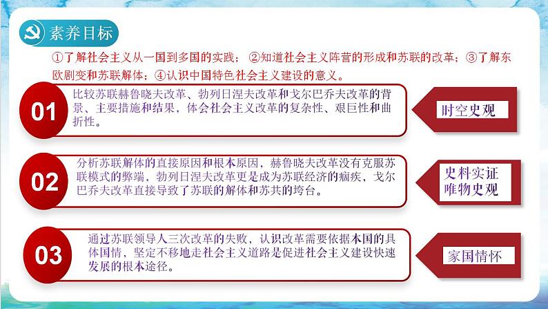 【核心素养】 人教部编版历史九年级下册18《 社会主义的发展与挫折》课件+学案03