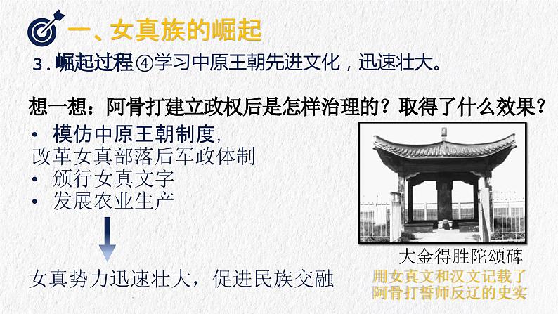 【趣味课堂】部编版初中历史七年级下册 第8课金与南宋的对峙-课件07