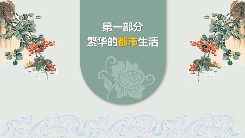 【趣味课堂】部编版初中历史七年级下册 第12、13课宋元时期的都市和文化-课件03