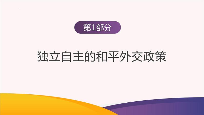 第16课 独立自主的和平外交（课件）-2023-2024学年八年级历史下册同步学与练（统编版）第6页