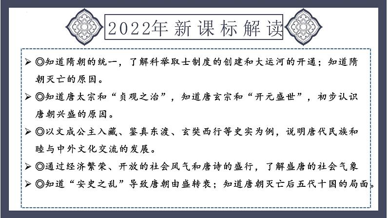 专题05 隋唐时期：繁荣与开放的时代（课件）-2024年中考历史一轮大单元复习必备课件（人教部编版）第3页