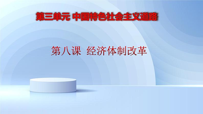 3.8+经济体制改革++课件++2023-2024学年统编版八年级历史下册02