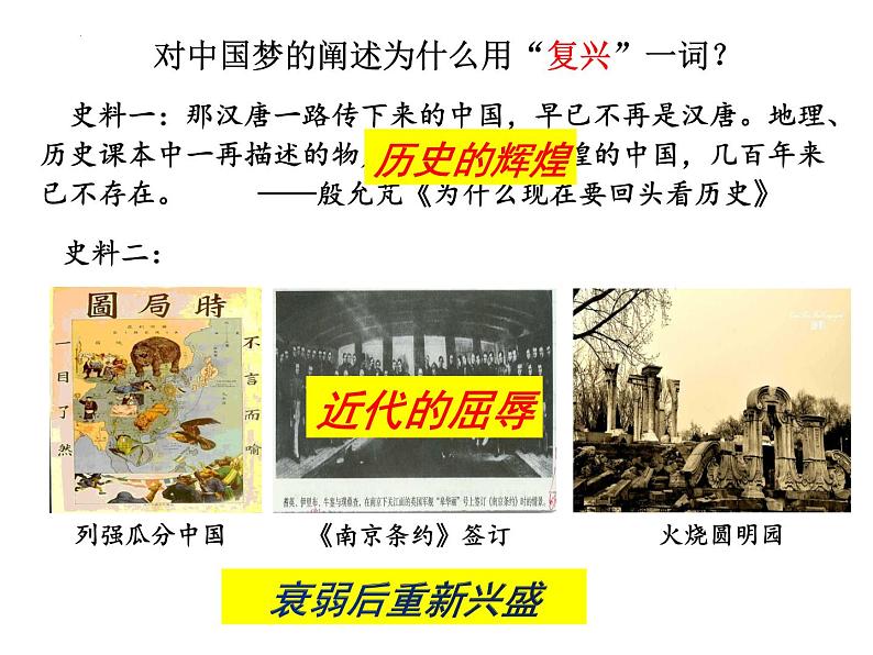 3.11为实现中国梦而努力奋斗课件2023~2024学年统编版八年级历史下册第3页