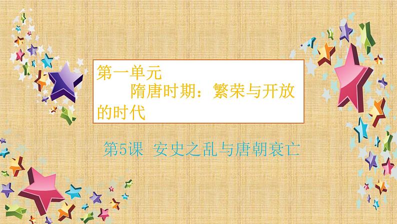 1.5++安史之乱与唐朝衰亡++课件+2023--2024学年部编版七年级历史下学期第1页