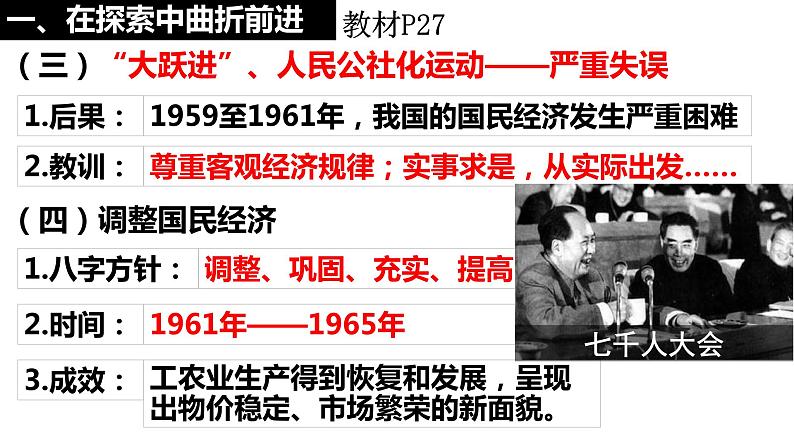 2.6++艰辛探索与建设成就++课件++2023--2024学年部编版八年级历史下学期第7页