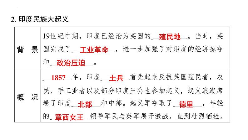 1.1殖民地人民的反抗斗争+课件+2023-2024学年统编版九年级历史下册05