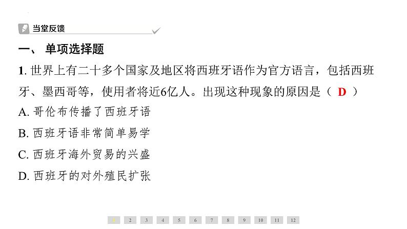 1.1殖民地人民的反抗斗争+课件+2023-2024学年统编版九年级历史下册07