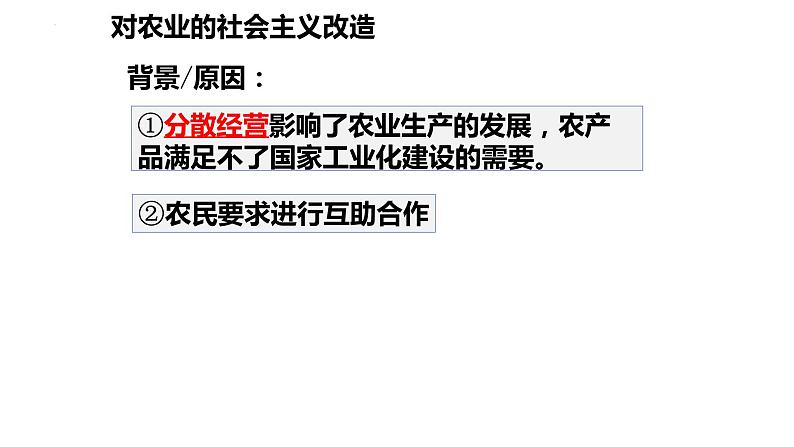 2.5+三大改造++课件++2023-2024学年统编版八年级历史下册 (1)第4页