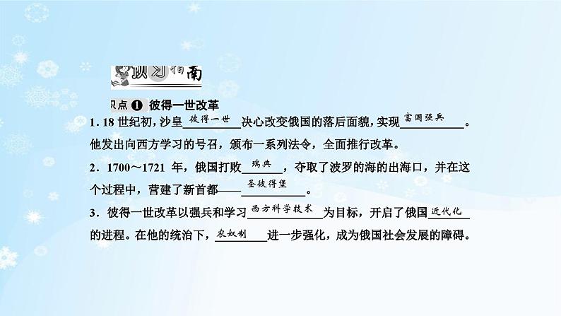 历史9年级下册（2）俄国的改革-教案+习题+习题课件06