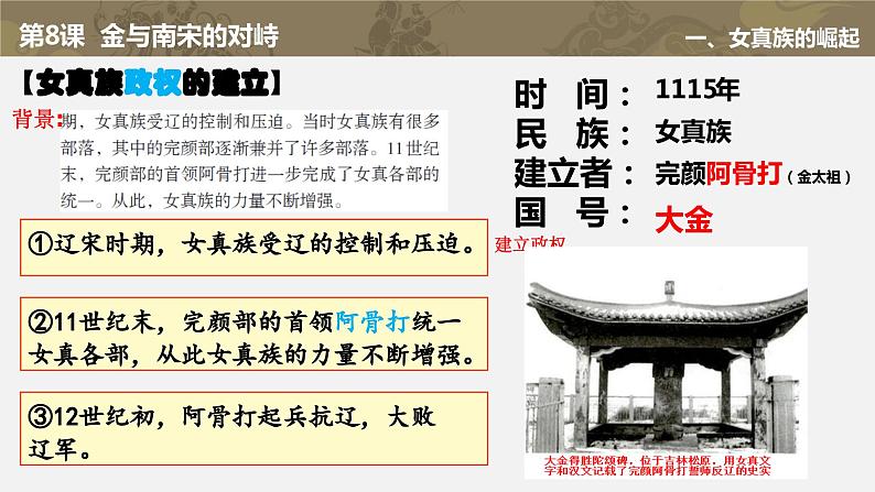 2.8+金与南宋的对峙++课件++2023-2024学年统编版七年级历史下册第4页