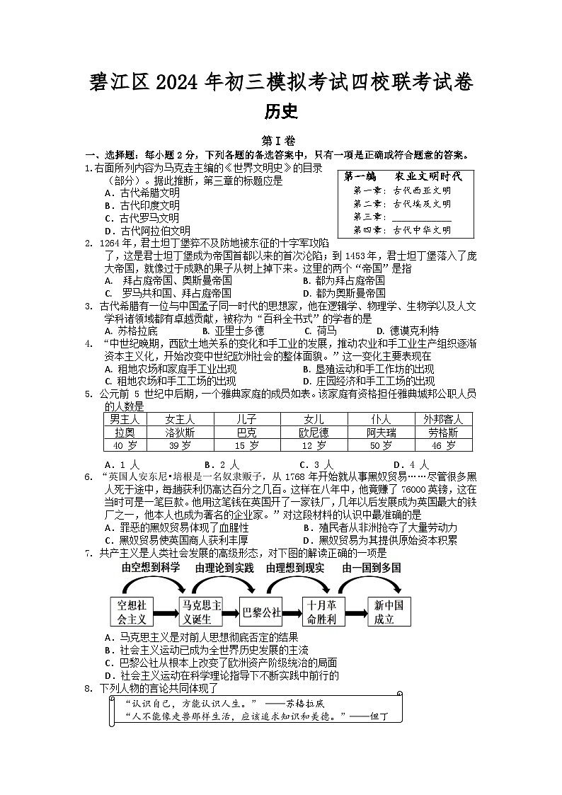 试题第1页