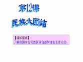 2024年人教版八年级历史下册  第12课   民族大团结课件