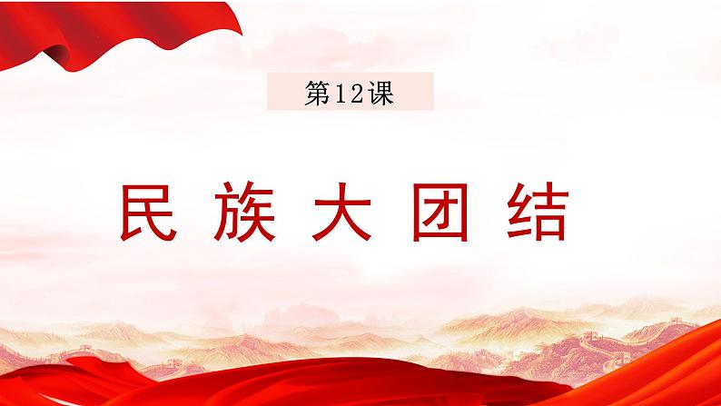 4.12+民族大团结++课件++2023-2024学年统编版八年级历史下册02