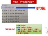 中考历史一轮复习经典备课课件 中华民族的抗日战争课件（含答案）
