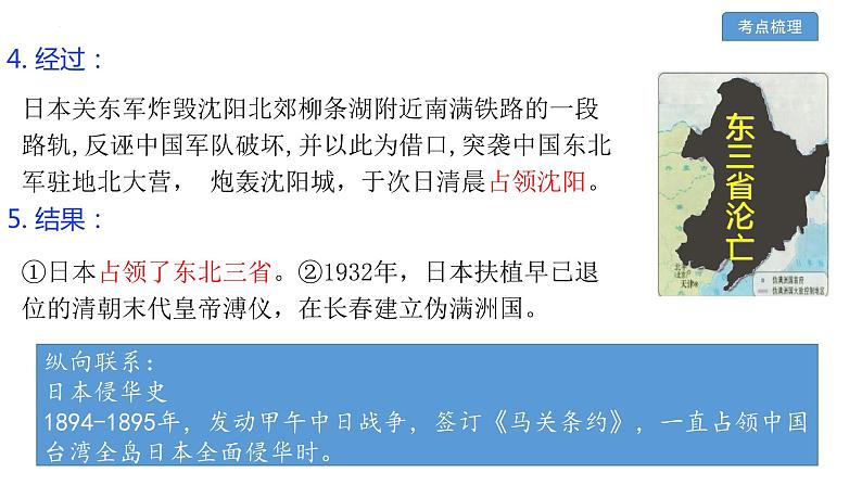 中考历史一轮复习经典备课课件 中华民族的抗日战争课件（含答案）第5页