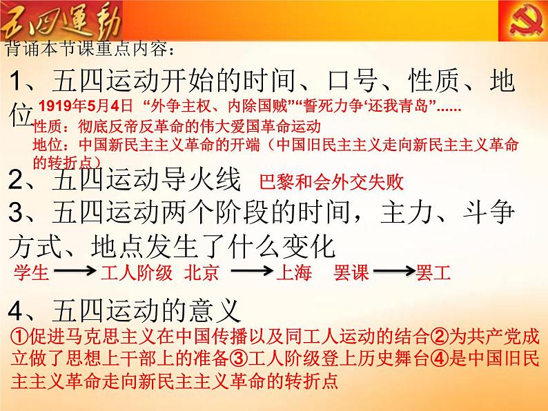 4.13+五四运动++课件++2023--2024学年部编版八年级历史上学期第2页