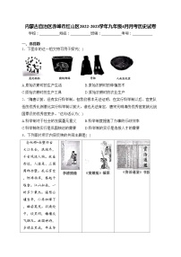 内蒙古自治区赤峰市红山区2022-2023学年九年级4月月考历史试卷(含答案)