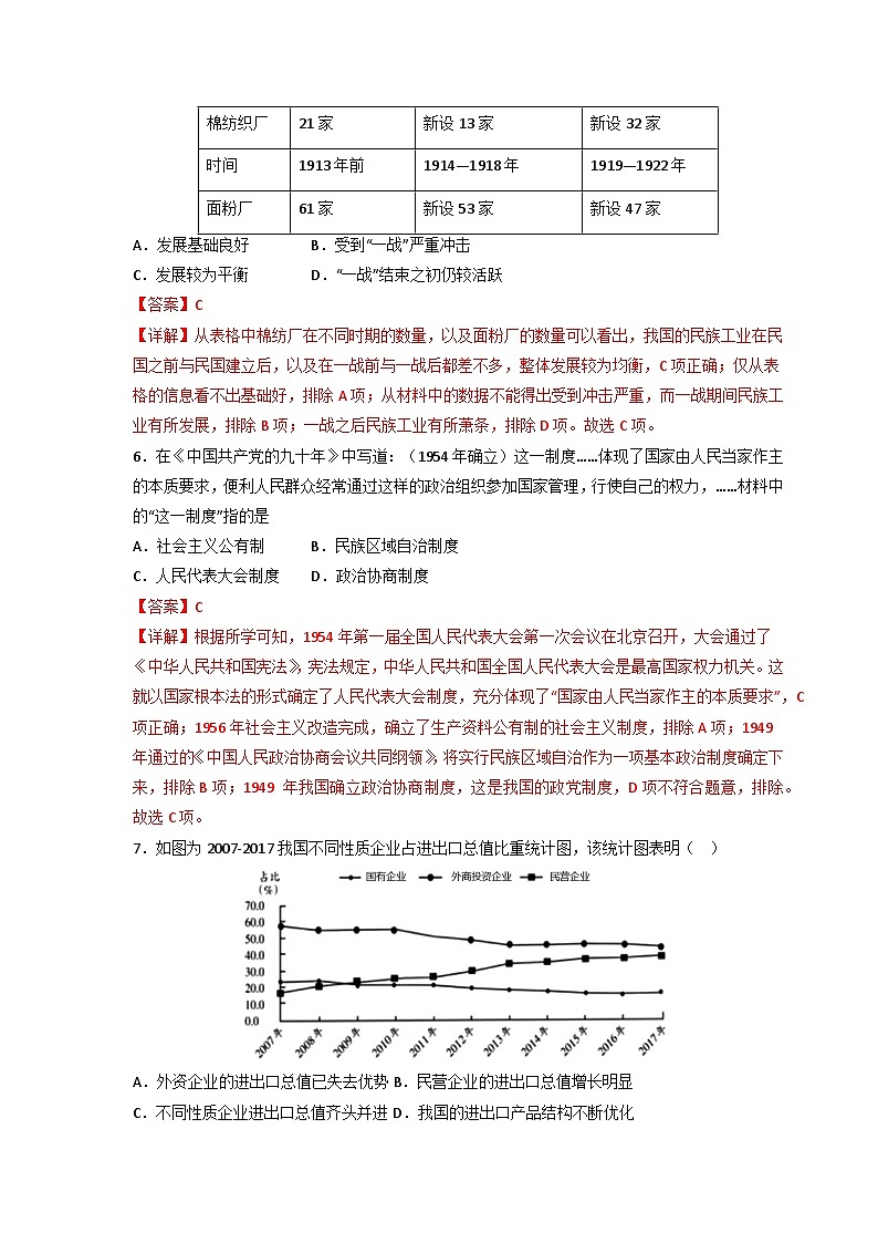 黄金卷06（解析版）第3页