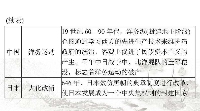 中考历史复习专题七中外历史上的重大改革课件04