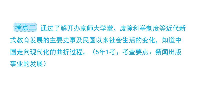 中考历史复习中国近代史第六单元近代社会生活变化课件第8页