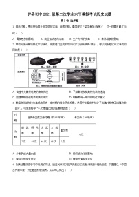 2024年四川省泸州市泸县中考二模历史试题（原卷版+解析版）