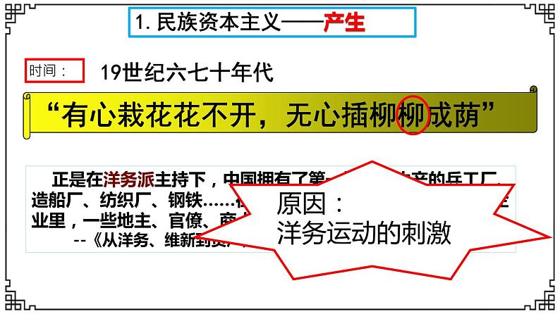 8.25  经济和社会生活的变化  课件  2023--2024学年部编版八年级历史上学期07