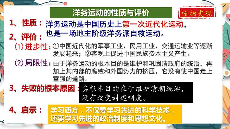 主题9  近代化的早期探索与民族危机的加剧-2024年中考历史一轮大单元复习课件（部编版）07