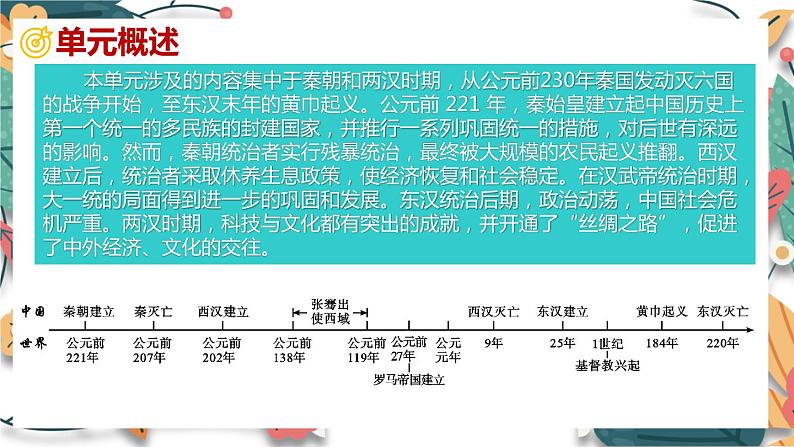 主题3  秦汉时期：统一多民族国家的建立和巩固-2024年中考历史一轮大单元复习课件（部编版）第3页