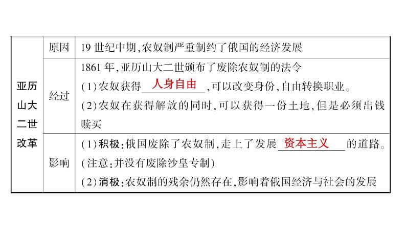 2024年中考历史一轮复习课件：世界近代史3 殖民地人民的反抗与资本主义制度的扩展第5页