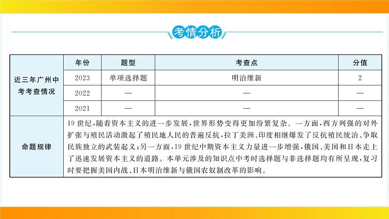 2024年中考历史一轮复习课件：世界近代史4殖民地人民的反抗与资本主义制度的扩展第2页