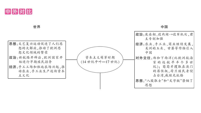 2024年中考历史一轮复习课件 世界近代史1走向近代05