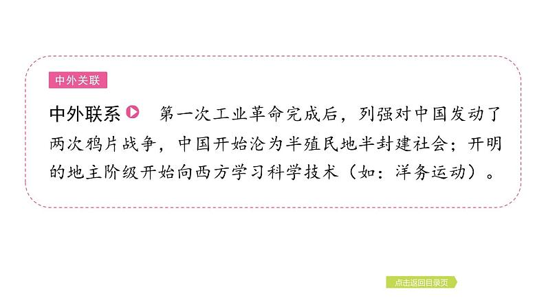 2024年中考历史一轮复习课件 世界近代史3工业革命和国际共产主义运动的兴起04