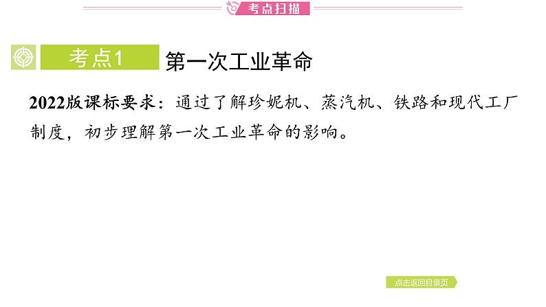 2024年中考历史一轮复习课件 世界近代史3工业革命和国际共产主义运动的兴起05