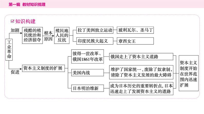 2024年中考历史一轮复习课件：世界近代史4殖民地人民的反抗与资本主义制度的扩展03