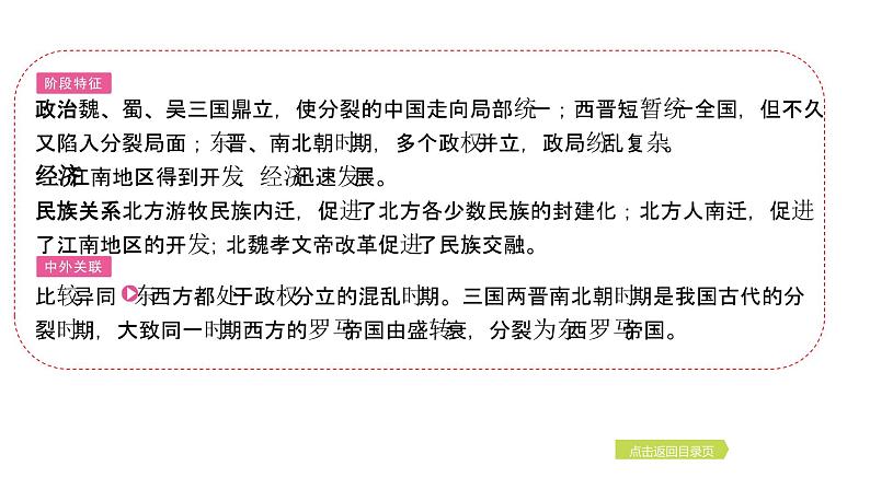 2024年中考历史一轮复习课件：中国古代史4三国两晋南北朝时期：政权分立与民族交融03