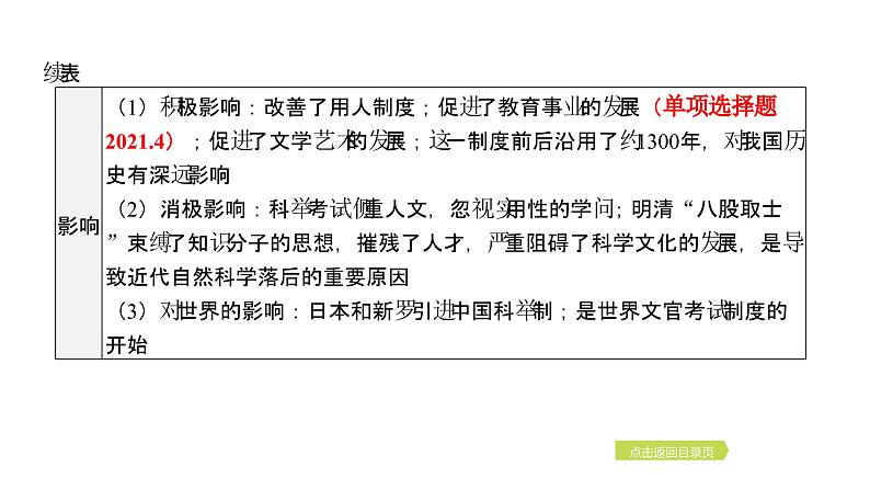 2024年中考历史一轮复习课件：中国古代史5隋唐时期：繁荣与开放的时代07