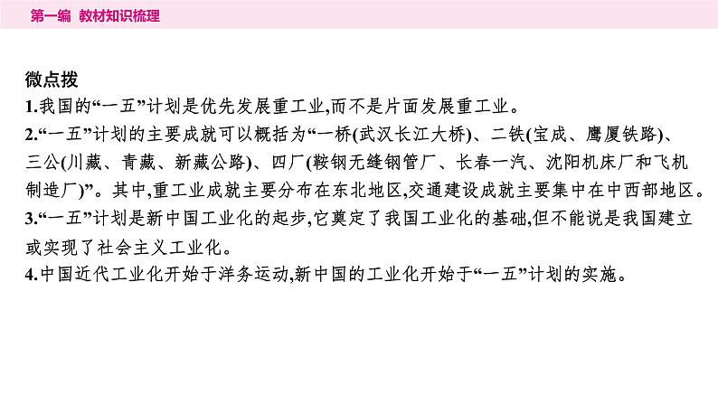 2024年中考历史一轮复习课件：中国现代史2社会主义制度的建立与社会主义建设的探索第7页