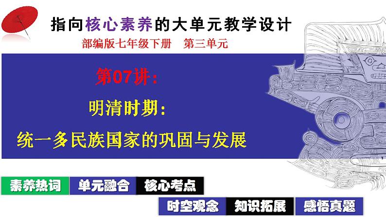 第07讲：明清时期：统一多民族国家的巩固与发展（2024年中考一轮复习课件）第2页