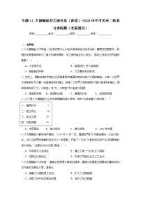 专题11大国崛起和大国关系（讲练）-2024年中考历史二轮复习讲练测（全国通用）（含解析答案）