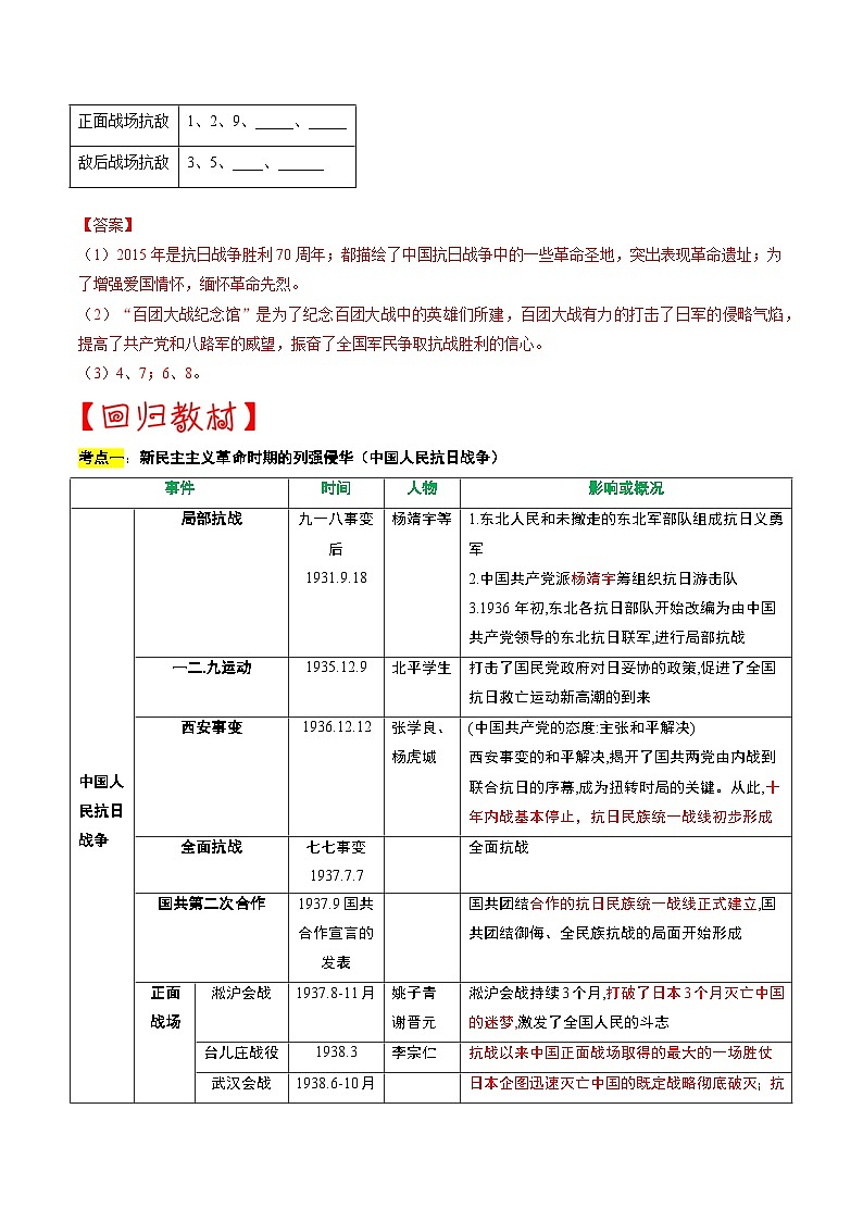 重难点专题03 近代列强侵略与中华民族抗争（上海专用）第2页