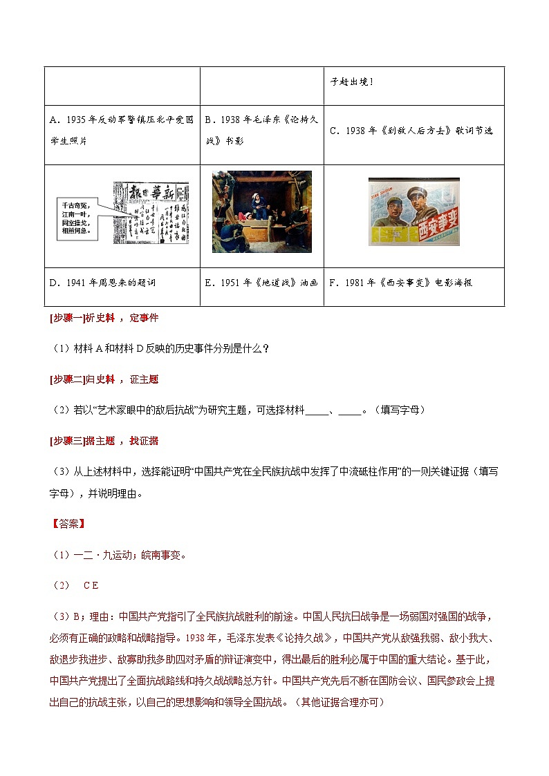 2024年中考历史专练（上海专用）05  近代列强侵略以及中国人民的抗争（含解析）第2页