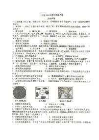 67，湖北省崇阳县大集中学二分校2023-2024学年七年级下学期期中质量监测历史试题