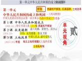 第一单元：中华人民共和国的成立与巩固（精品课件+单元卷+背诵清单+精品学案）（部编版）