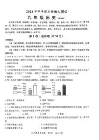 2024年山东省济南市槐荫区中考三模历史试题