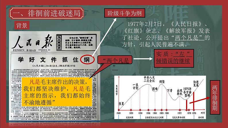 部编版八年级历史下册第7课 伟大的历史转折课件第6页