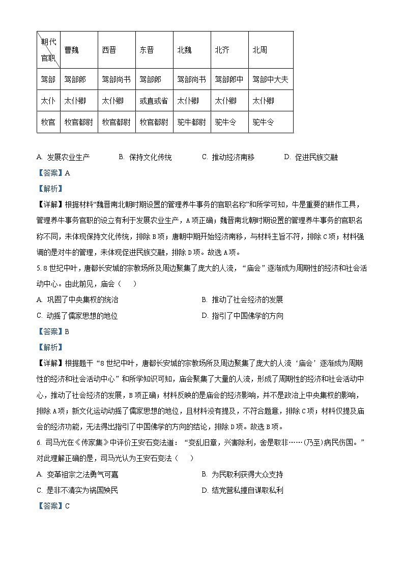 06，2024年广东省广州市天河区中考二模历史试卷03