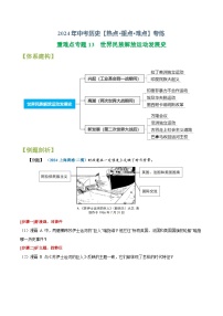 重难点专题13  世界民族解放运动发展史-2024年中考历史【热点·重点·难点】专练（上海专用）